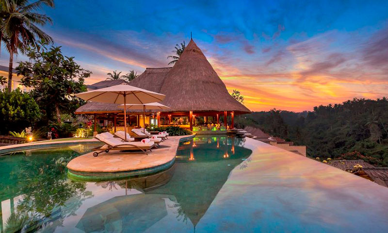 Los hoteles más lujosos de Bali, Indonesia