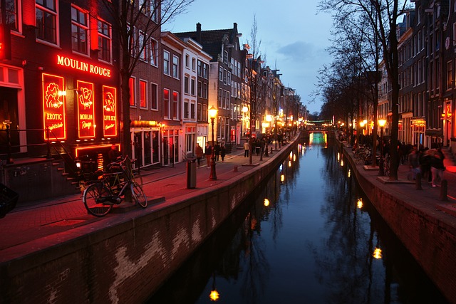 Barrio rojo de Amsterdam