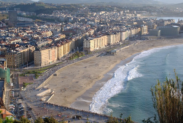 Playa Zurriola, San Sebastián