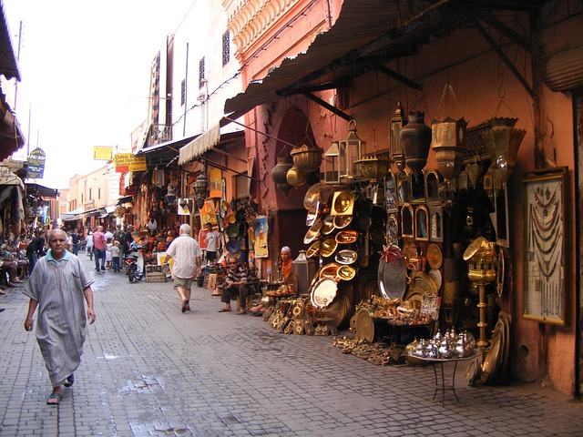 calles de Plaza Jemaa el-Fna